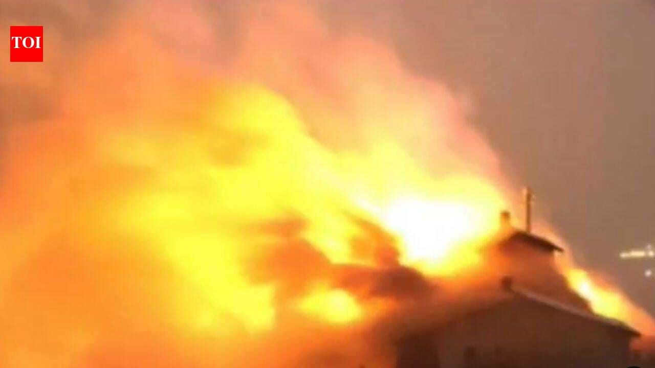 Suspect arrested after fire engulfs Hitler's 'Eagle's Nest' retreat