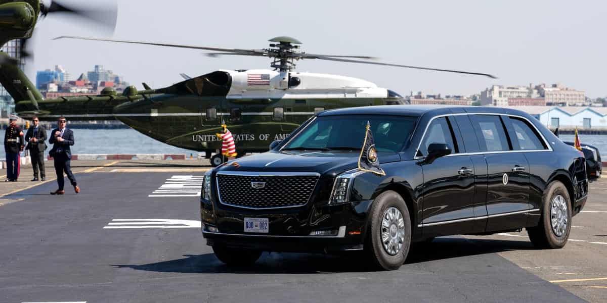 Inside 'The Beast,' Trump's $1.5 Million Bulletproof Presidential Limousine