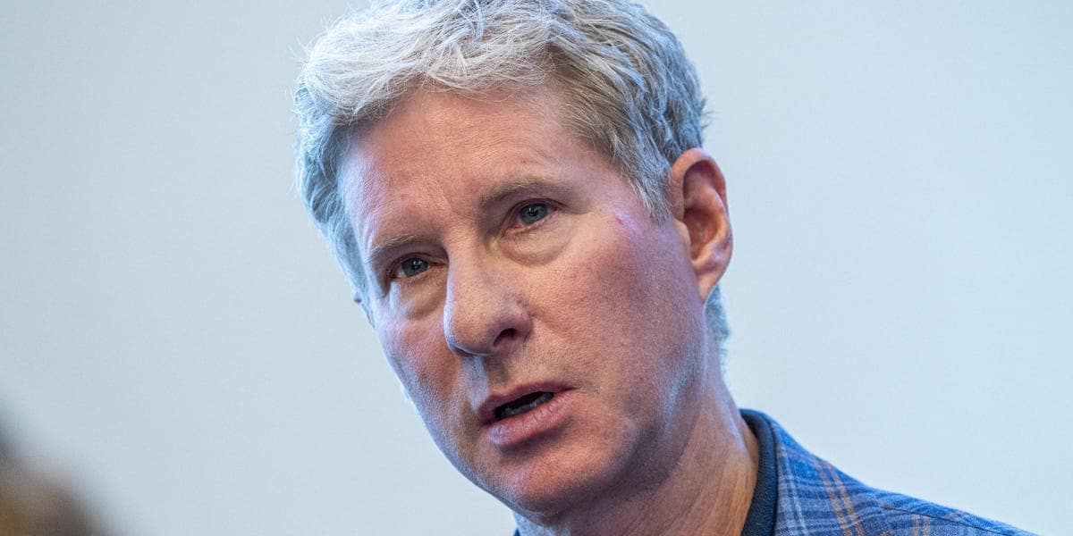 Chris Larsen faces pushback on surveillance tech from his son