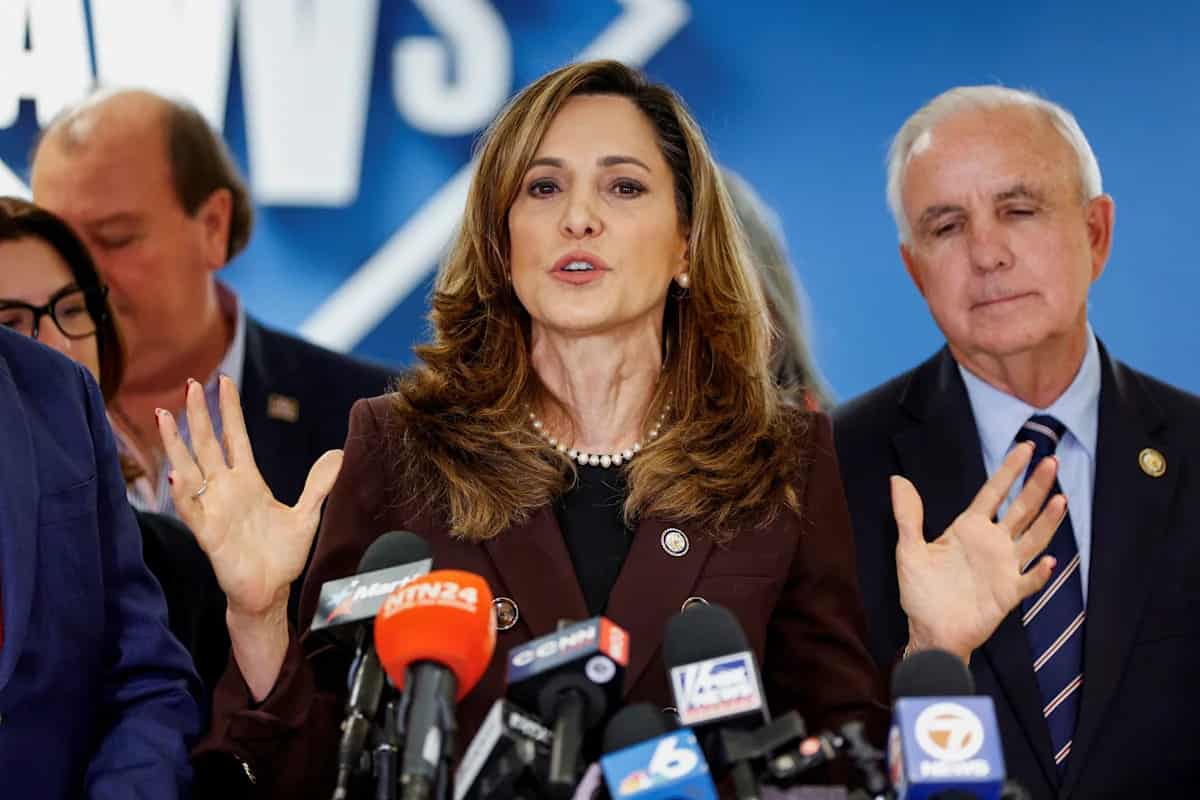 Vulnerable Republican Lawler criticizes both parties on immigration