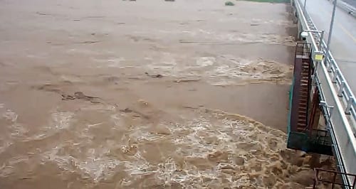 Flood warning issued for Imjin River near inter-Korean border amid downpours