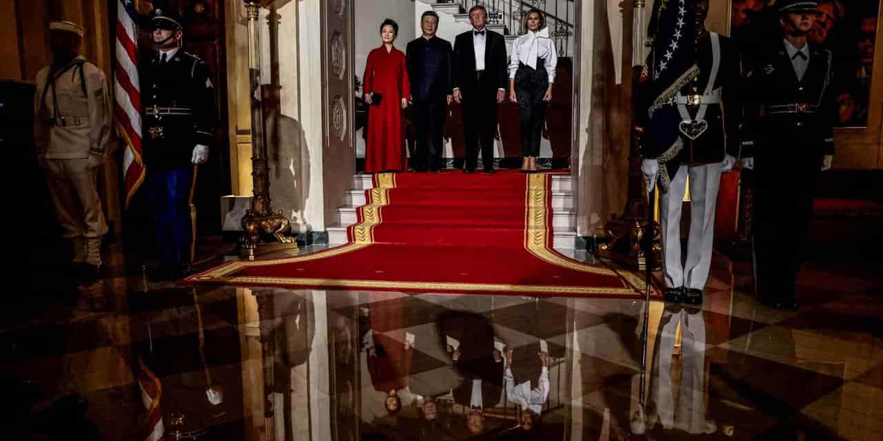 Trump hosts Xi for summit, emphasizing stability amid competition