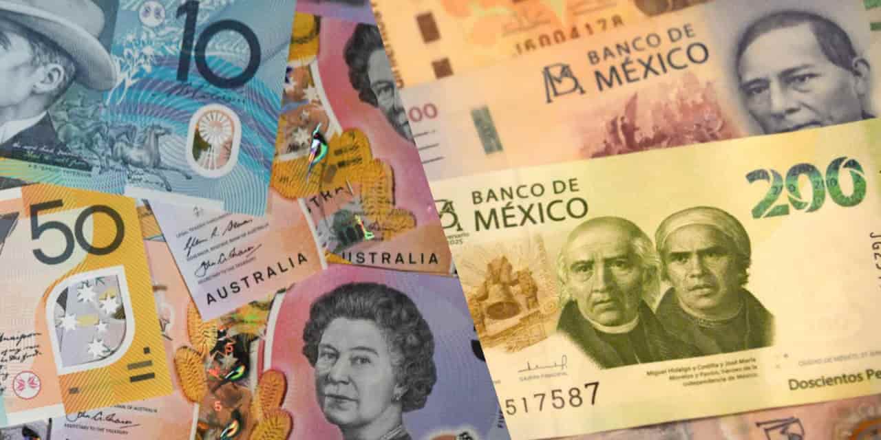 Mexican peso drops as US rates rise, Aussie dollar resilient