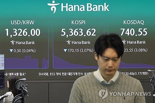 Seoul stocks fall Friday morning on profit-taking in chip shares