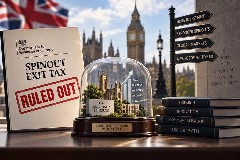 UK government abandons plan for spinout exit tax