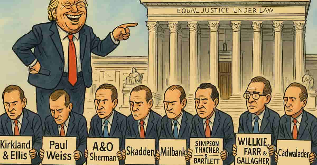 Paul Weiss Law Firm Shifted From Trump Resistance to Dealmaking