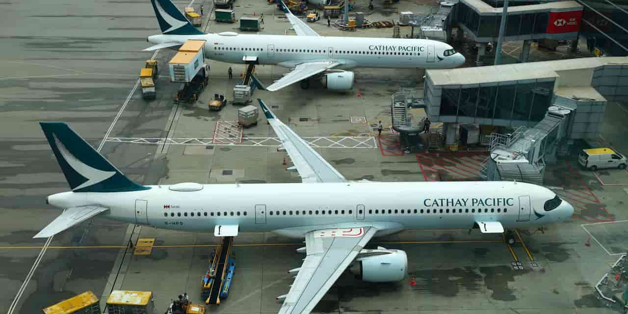 Cathay Pacific books best first-half profit since 2010