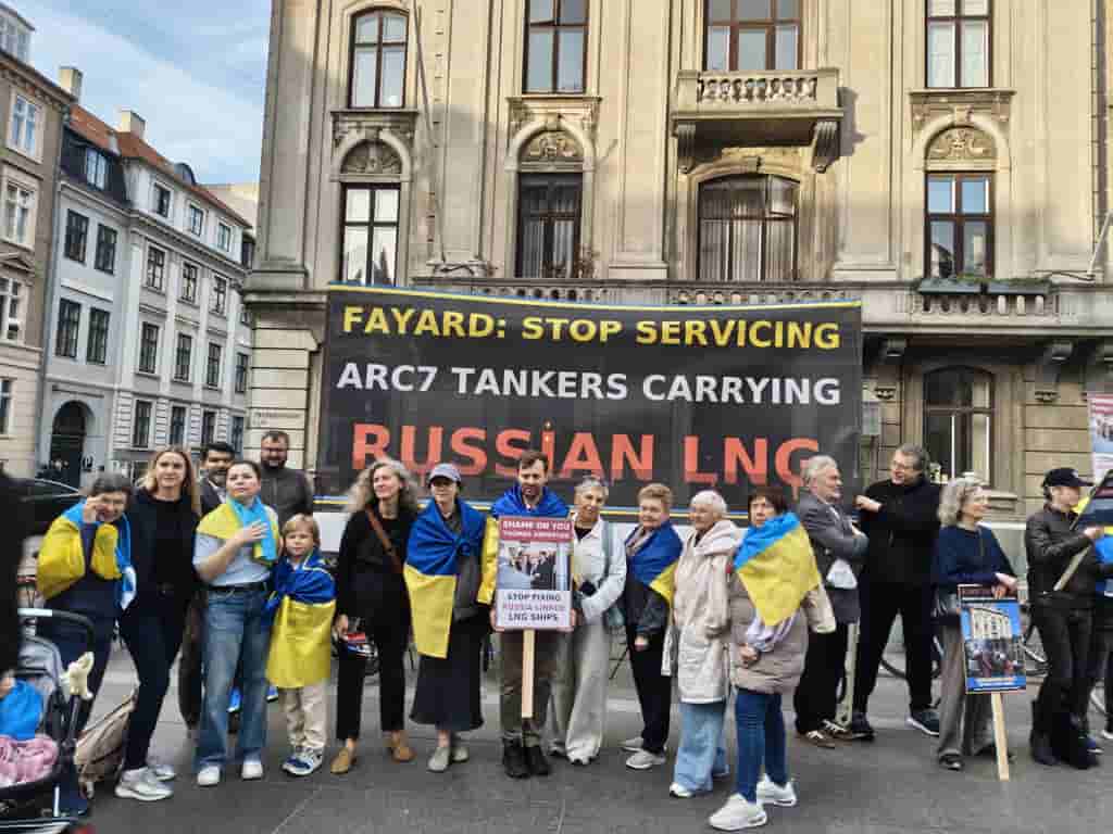 Danish shipyard faces protests over servicing Russia-linked LNG tankers