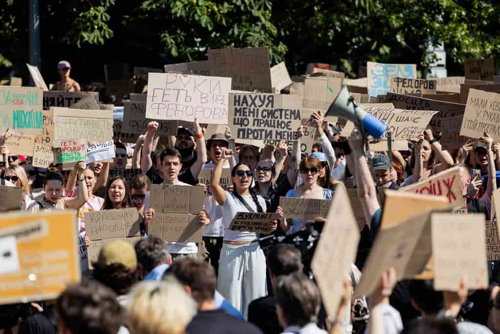 Ukraine protests to continue demanding Fedorov's return after Syrskyi firing