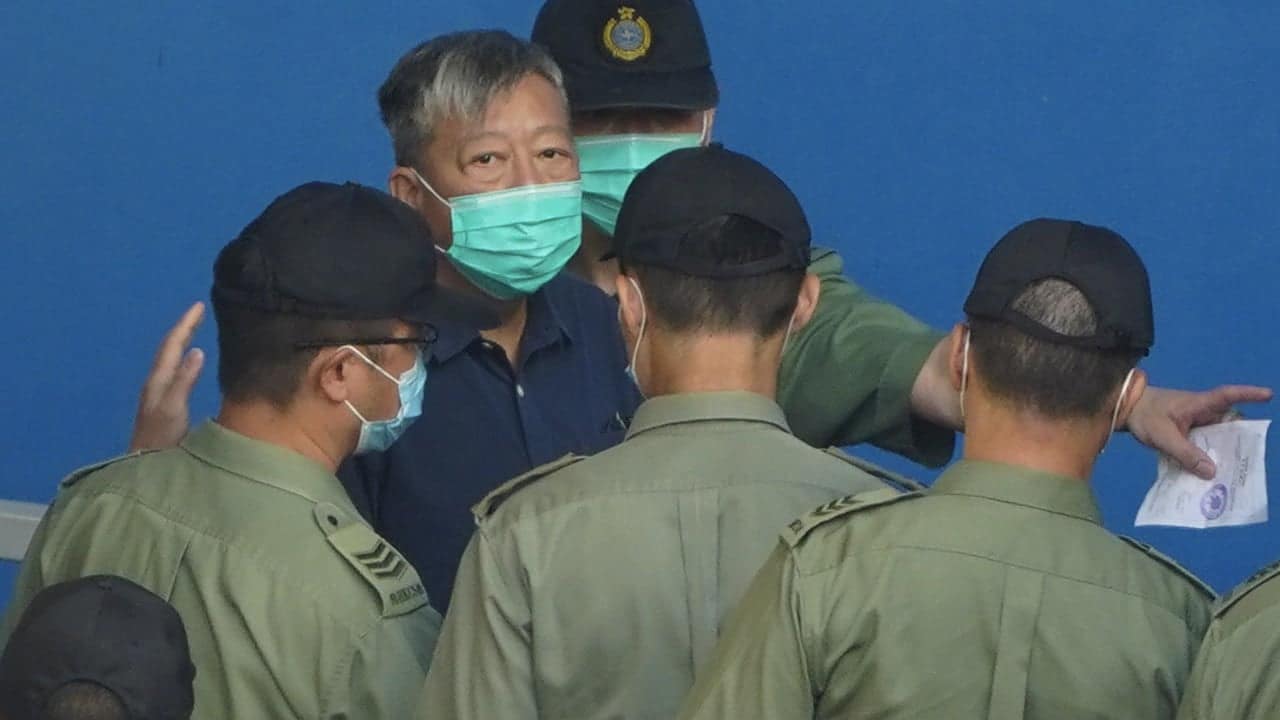 Hong Kong activists jailed up to 7 years for Tiananmen vigil
