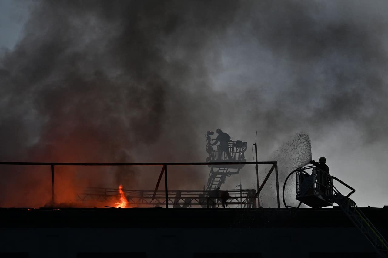 Russian strikes disrupt Ukrainian media operations