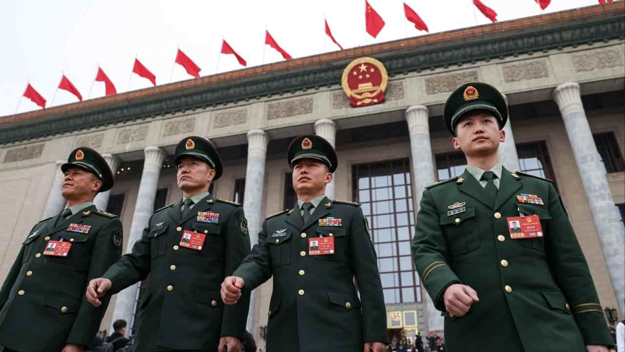 China military holds talks in Europe amid trade friction