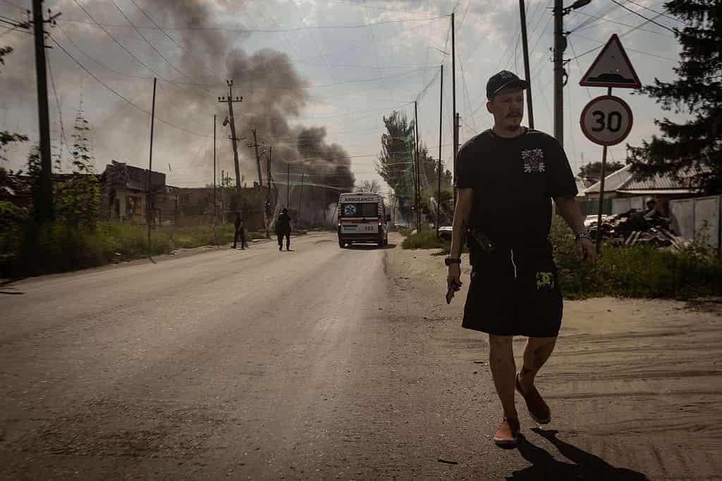 Russian missile barrage kills at least 10 across Ukraine