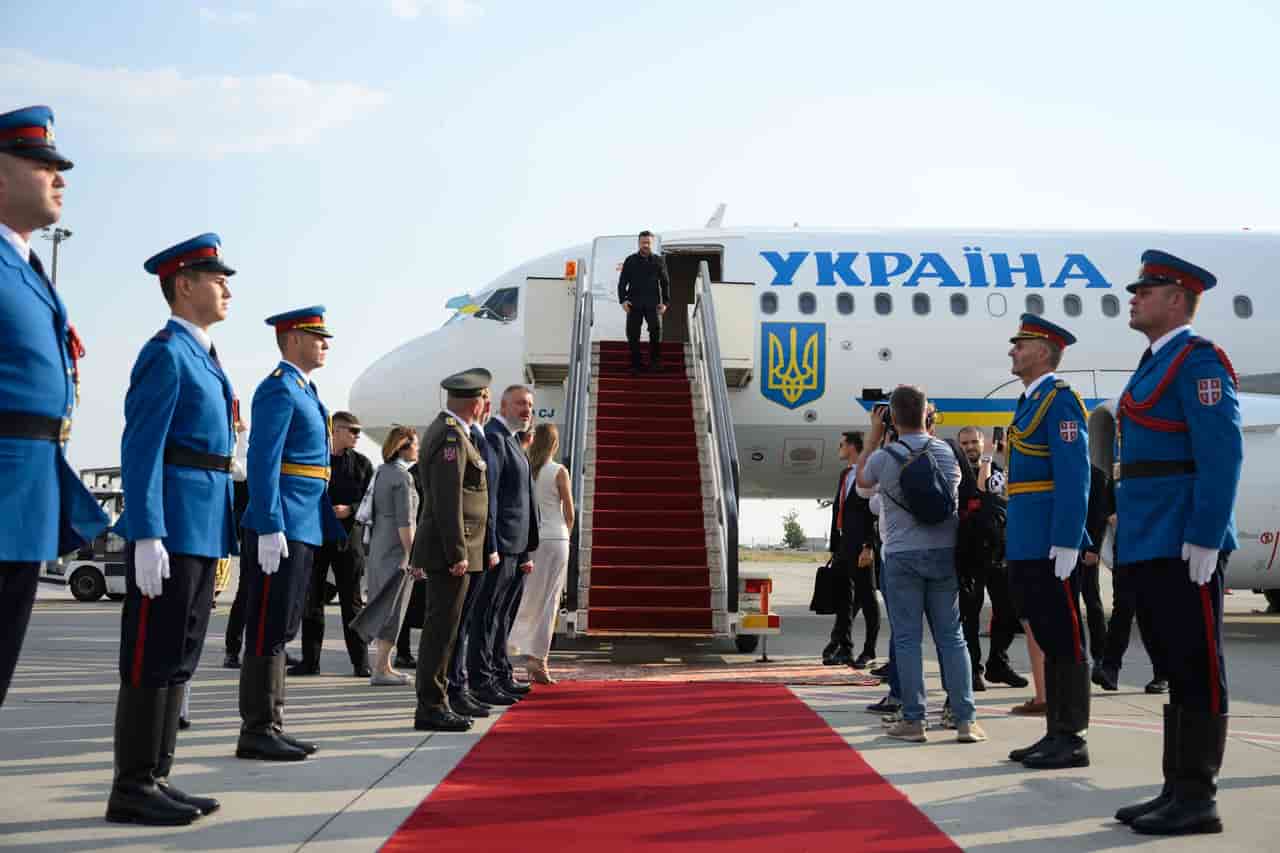 Zelensky visits Serbia, seeking constructive dialogue amid Russia ties
