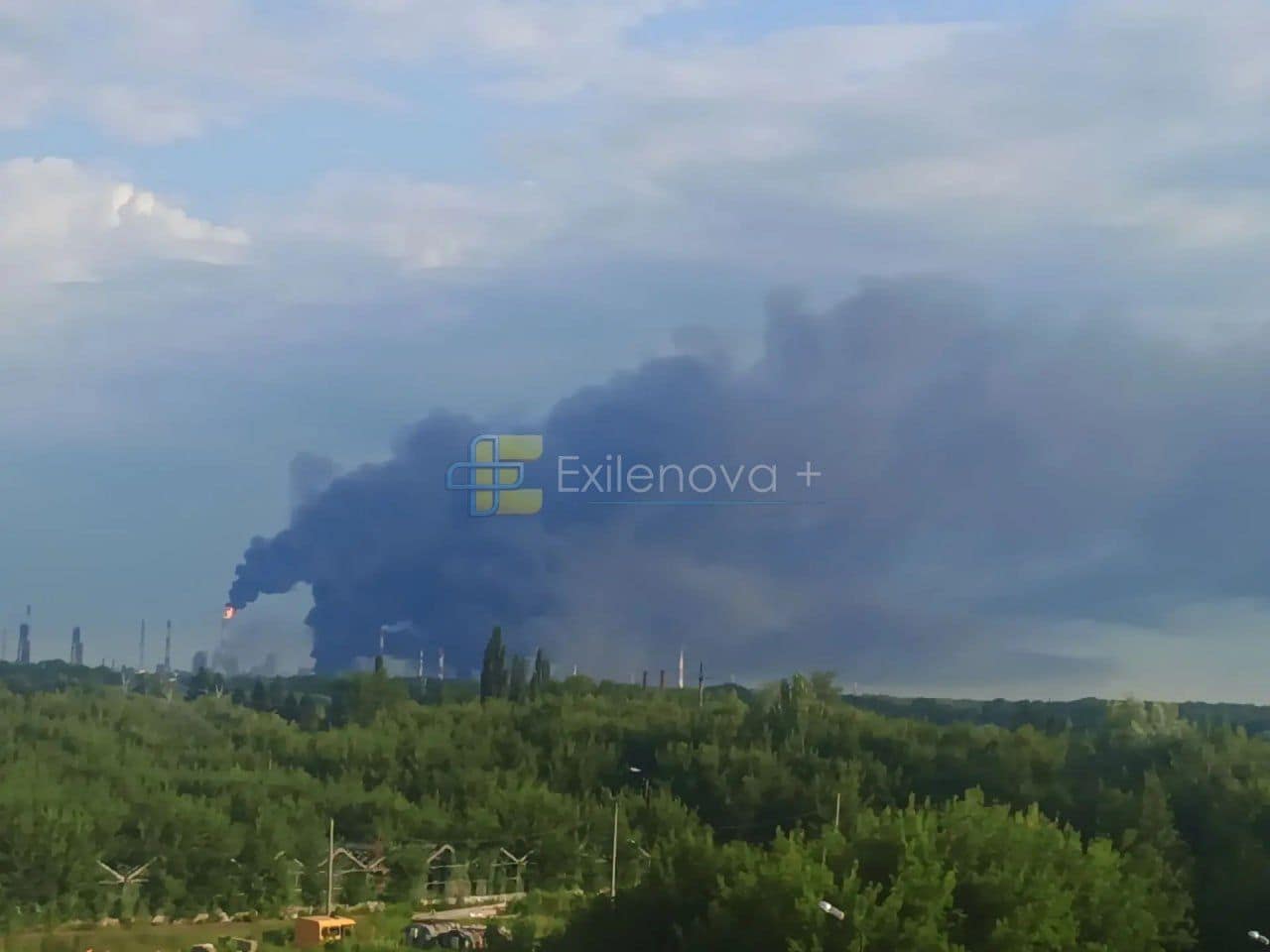 Drones strike major Russian oil refinery in Bashkortostan