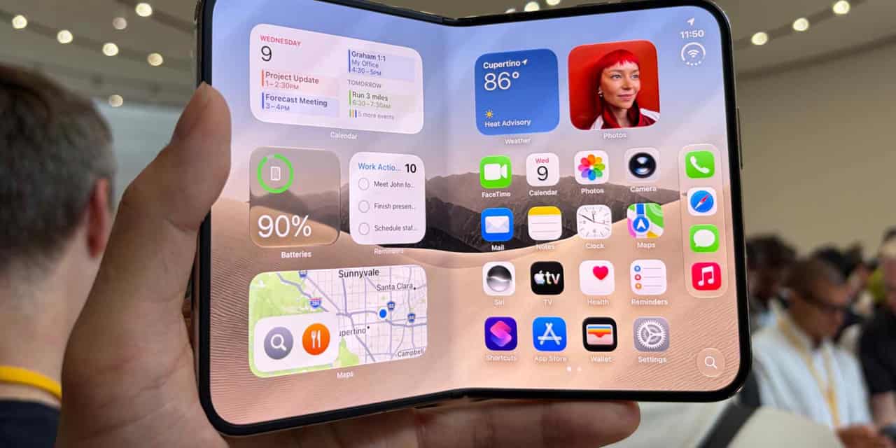 Apple's foldable iPhone Duo may boost Japanese parts makers