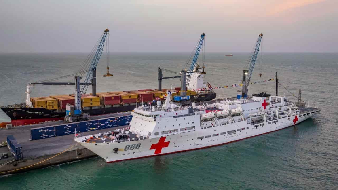 Chinese hospital ship Auspicious Ark bolsters strategic mission in Africa