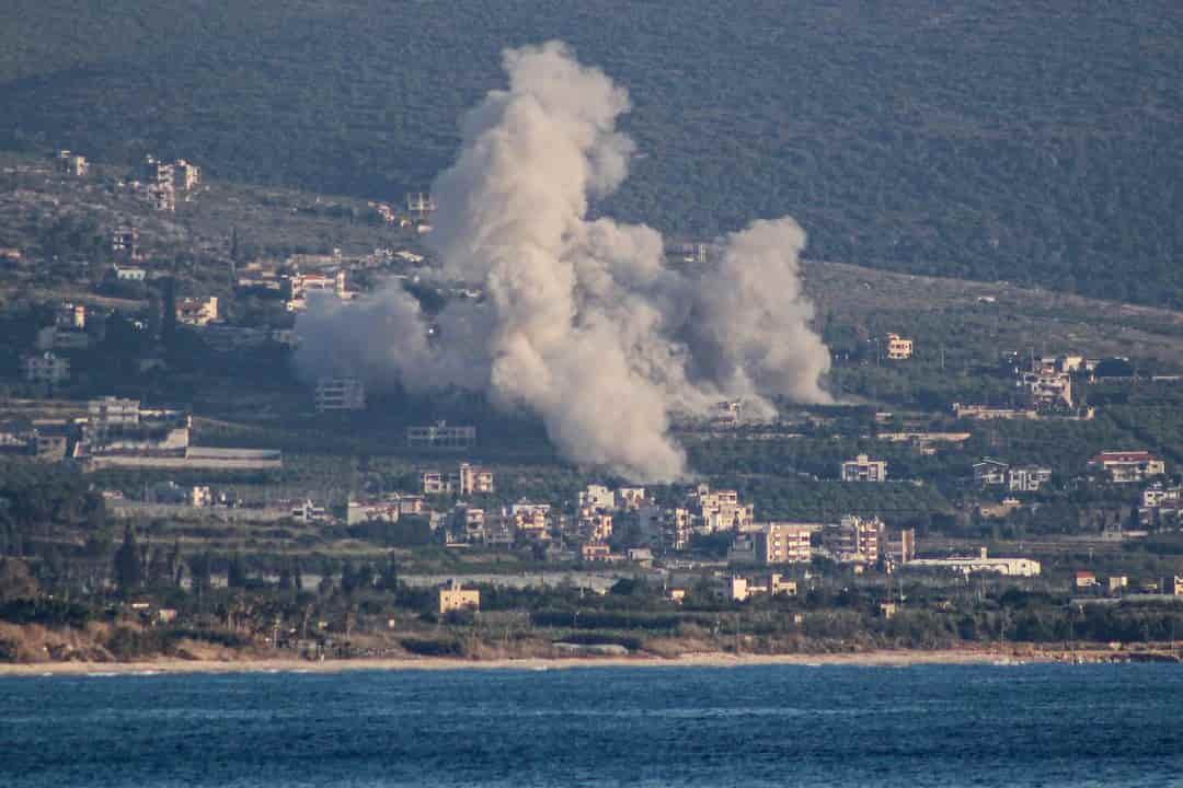 Israeli shelling causes fire in southern Lebanese town