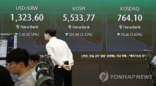 Seoul shares open sharply lower amid AI woes, rising oil prices