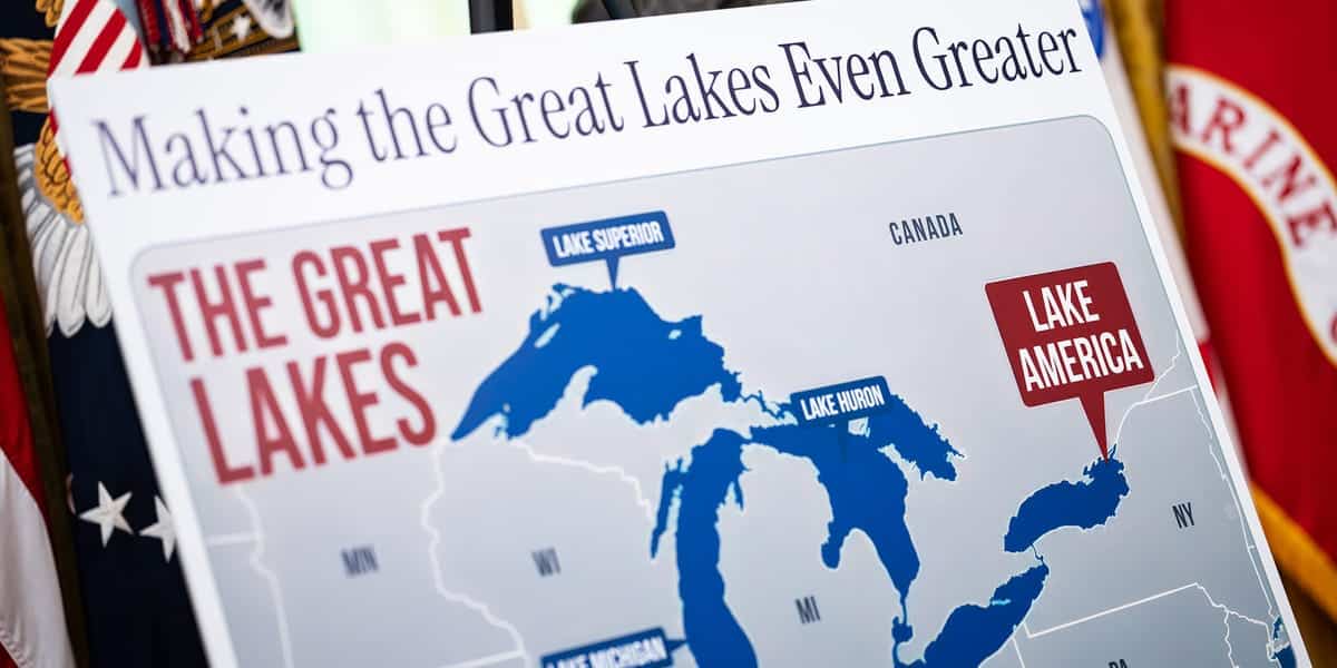 Google Maps renames Lake Ontario 'Lake America' following US order