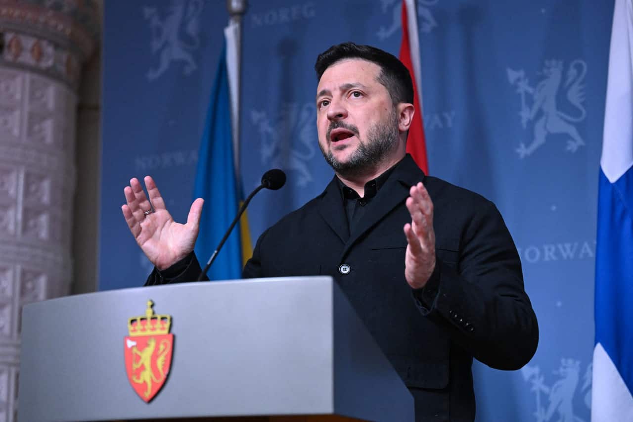Zelensky defends Norway, Finland calls to Putin, cites Trump's role in ending Russia's isolation