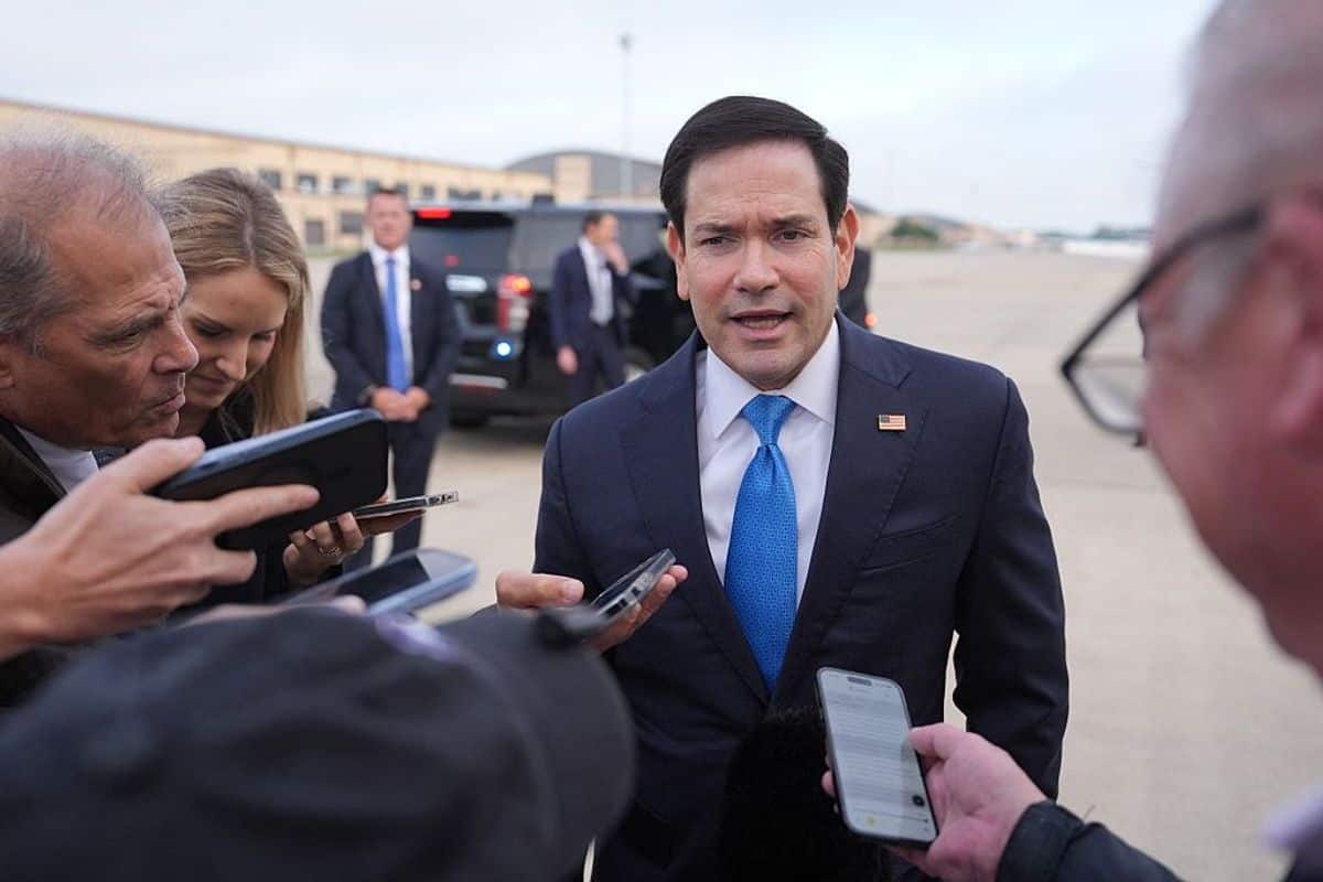 US not removing diplomats from Kyiv amid Russian threats, Rubio says