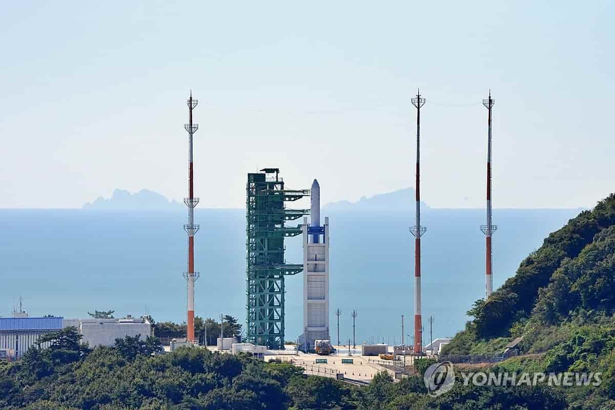 South Korea's Nuri rocket launches 15 satellites