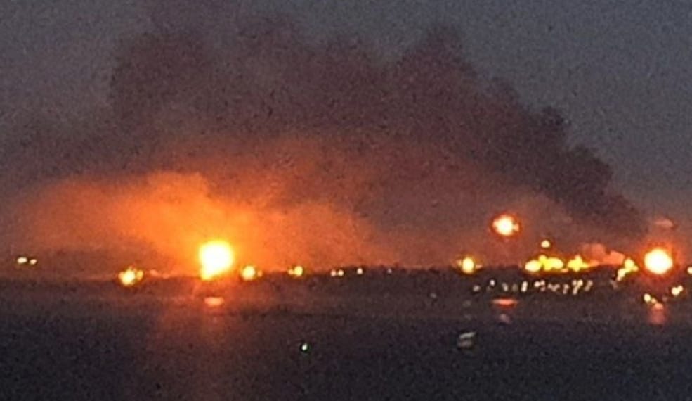 Ukraine strikes Russian airbase, oil refinery