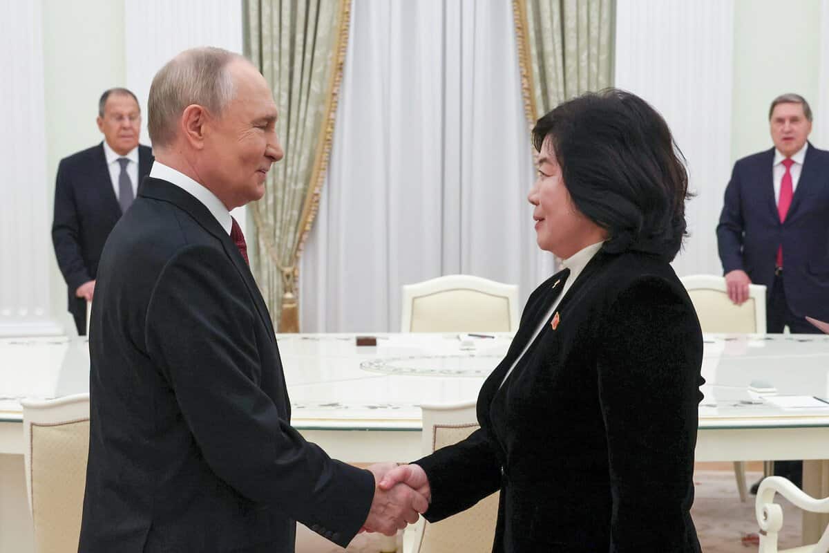 Putin meets North Korean diplomat, discusses deepening ties
