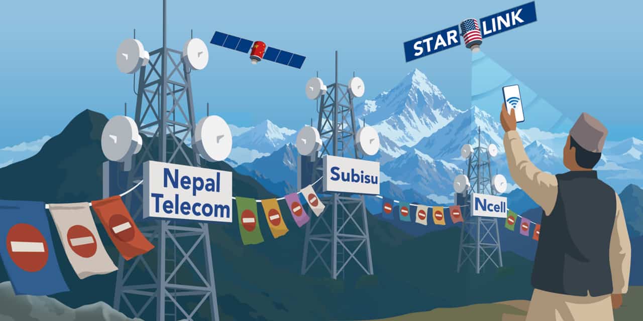 Nepal faces dilemma over Starlink's demand for full ownership