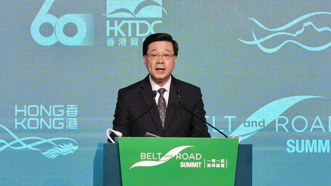 Hong Kong a ‘2-way springboard’ between mainland China and world: John Lee