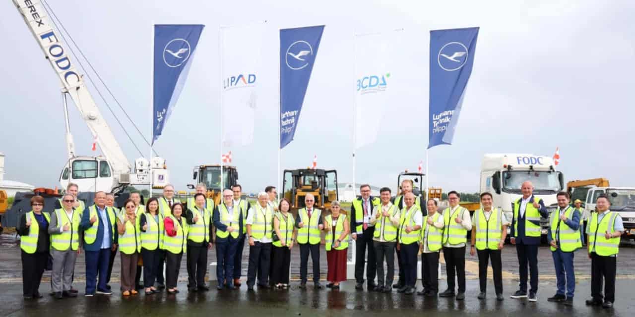 Lufthansa Technik breaks ground on new widebody aircraft maintenance site in Philippines