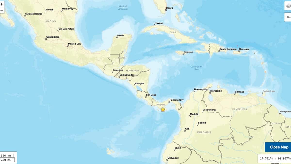 Magnitude 7.6 earthquake strikes Panama, triggering tsunami warnings