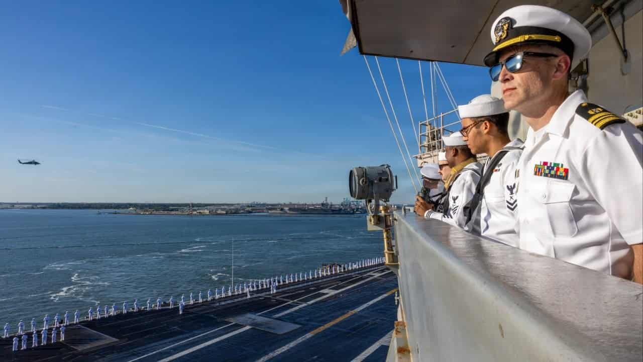 US Warships Face Fires and Electrical Faults