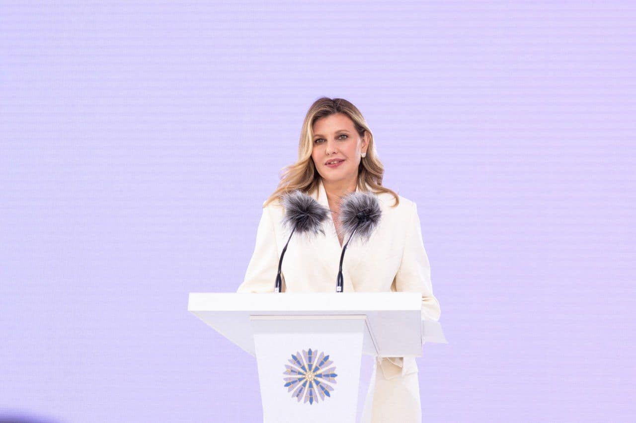 First Ladies, Gentlemen meet in Kyiv to create 'shared language of resilience'