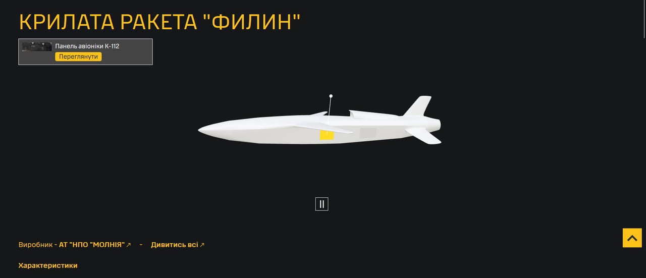 Ukraine intelligence reveals new Russian 'Filin' cruise missile