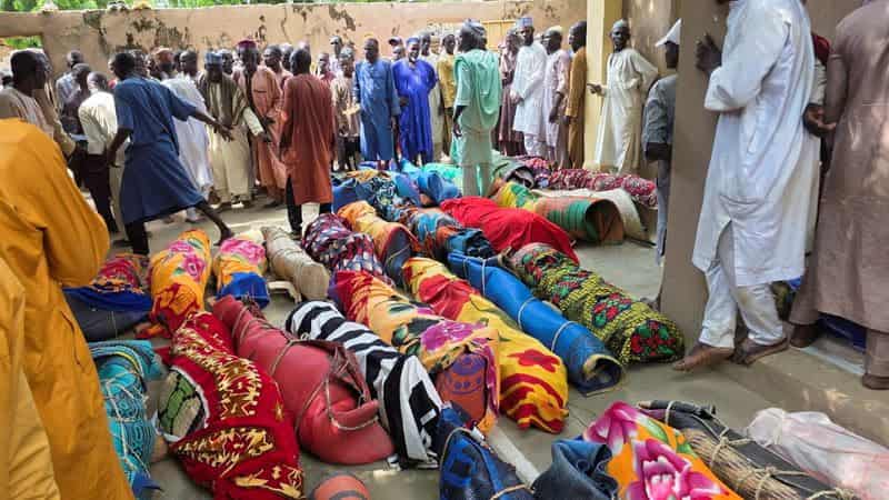 Overloaded boat capsizes in Nigeria, around 40 children's bodies recovered