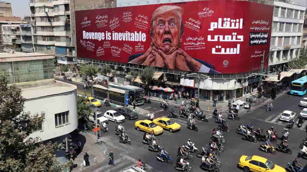 Iran uses billboards to mock Trump, boast of victory in US conflict