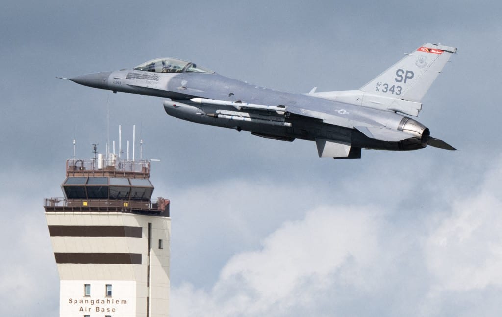 US F-16 fighter jet crashes in western Germany