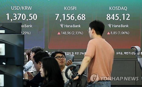 Seoul stocks open sharply higher on chip gains, easing Mideast tensions