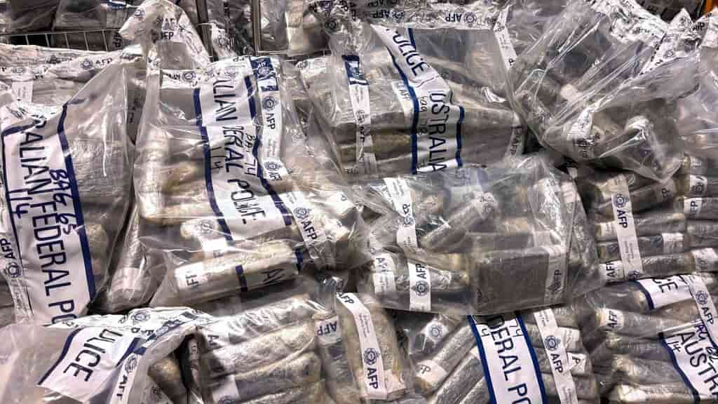 Australia seizes record 2.7 tonnes of cocaine near Sydney