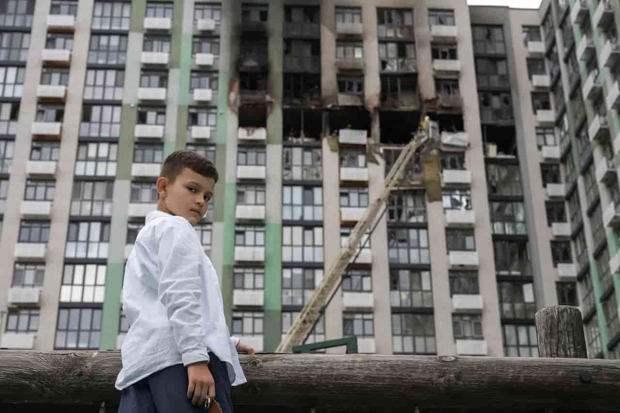 Ukraine schools mark start of year amid Russian air attacks