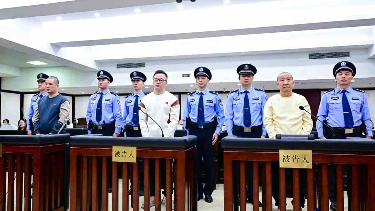 China sentences 3 Myanmar crime bosses to death for scam operations
