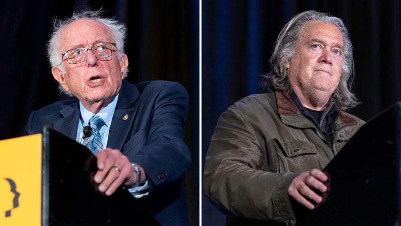 Sanders, Bannon unite on AI oversight, diverge on China
