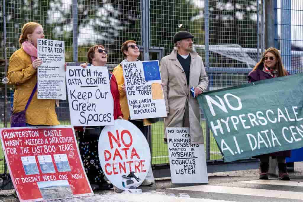Protesters warn Hunterston data centre would have 'horrendous' impact