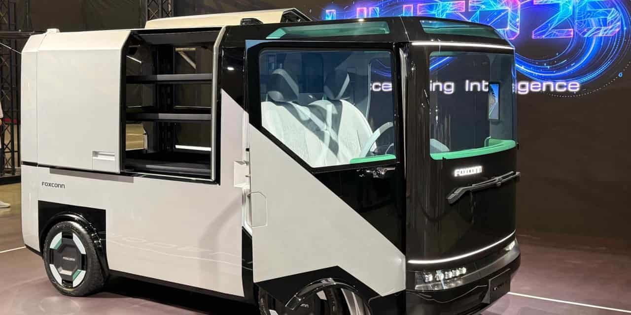 Foxconn unveils 3 EVs to grow contract manufacturing business