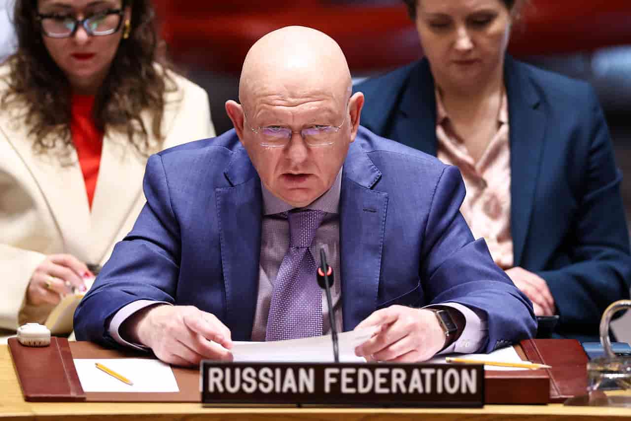 Russia UN envoy denies mass mobilization plans post-election