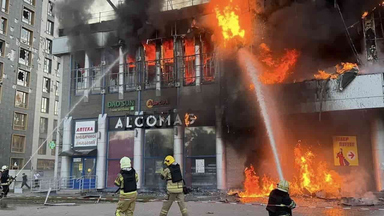 Four killed in Ukraine after Russian missile and drone attacks