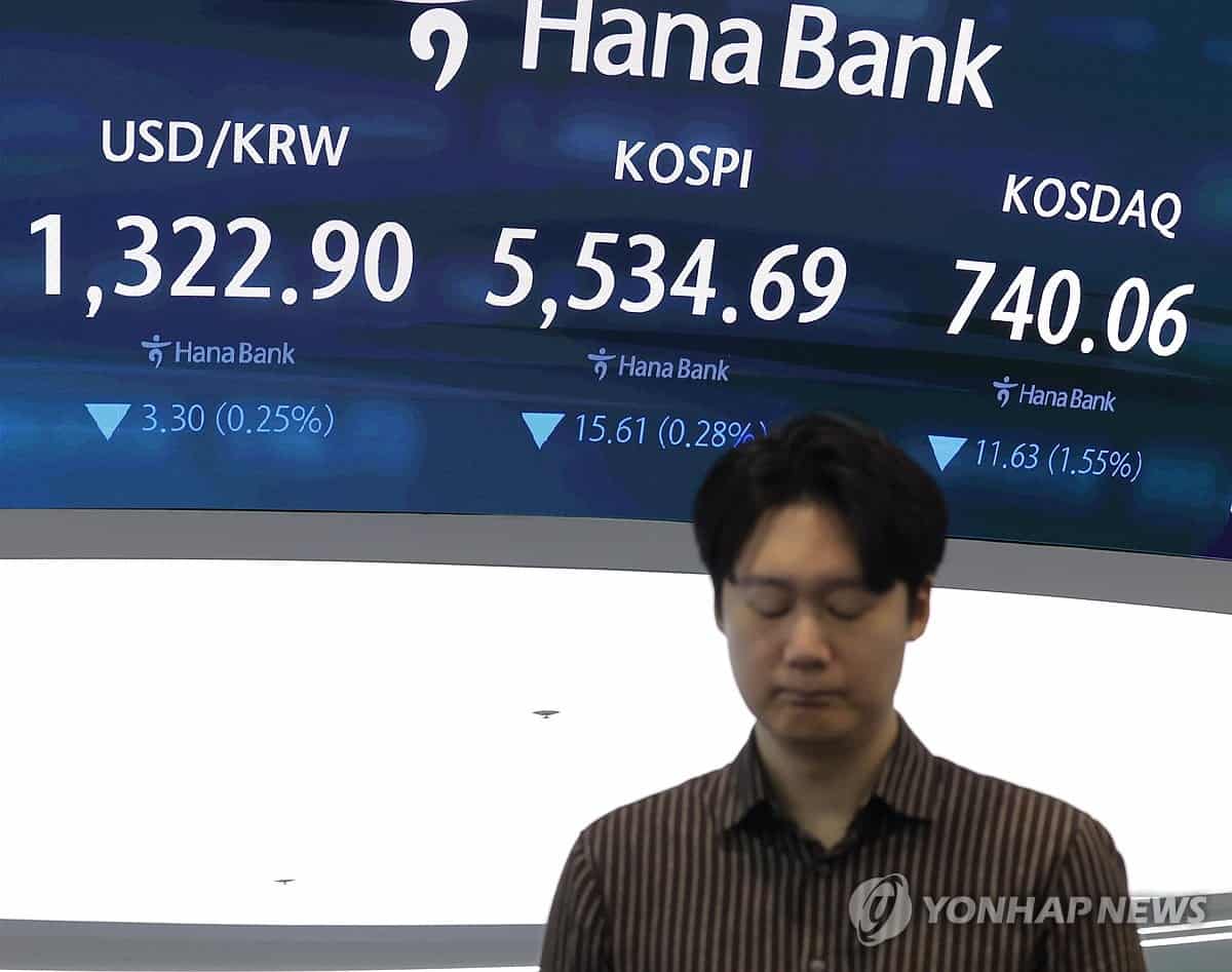 Seoul stocks extend losses Monday ahead of earnings, Fed decision