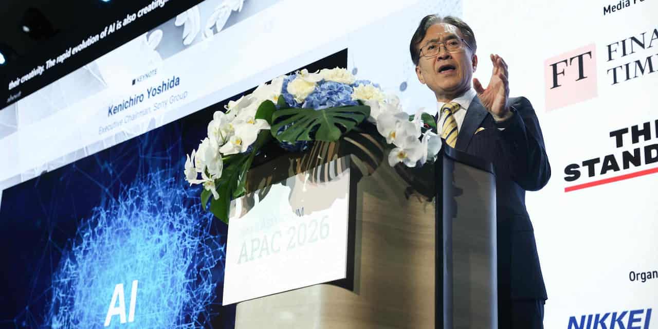 Sony chairman: AI amplifies human creativity, not replaces it